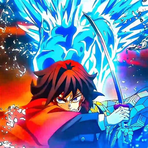 AKAZA VS GIYU AND TANJIRO 💀 | DEMON SLAYER | KIMETSUNOYAIBA #anime #shorts