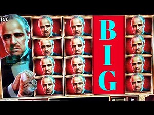 ★NEW SLOT★ The Godfather Slot Machine Max Bet Bonus ★BIG WIN★ | FIRST ATTEMPT | Live Slot Play