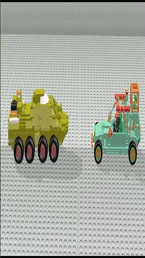 LEGO Tank Crash Test! Pick Your Favorite Explosion 💣 #lego #collider