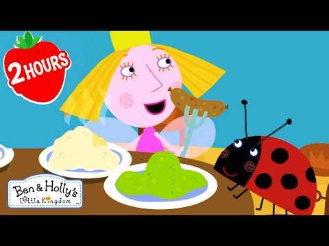 🐞 Gaston’s Messy Sleepover Trouble! | Ben and Holly's Little Kingdom | Cartoons For Kids