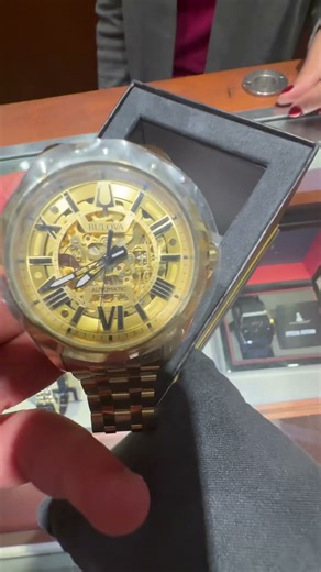 Got to hold a $750 Bulova Automatic Watch