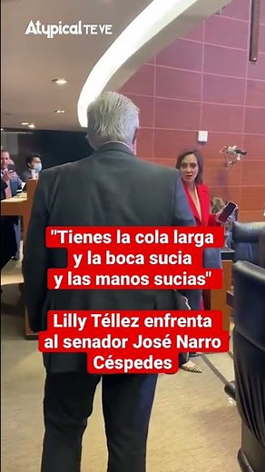 "Tienes la cola larga" Lilly Téllez enfrenta al senador José Narro Céspedes. #AMLO #LillyTéllez