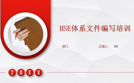 HSE体系文件编写培训_哔哩哔哩_bilibili