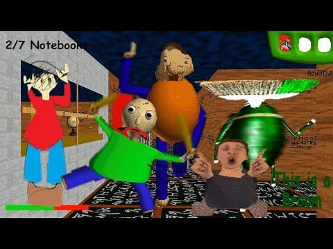 Playtime's Swapped Basics v1.00 Release - Baldi's Basics Mod