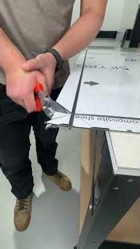 How to make a folded Tray Sign (Box Pan) | SIGNGEER