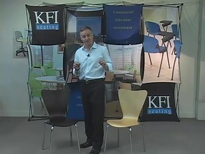 KFI Seating Contemporary Natural Wood Cafe Chair, Commercial Grade, Natural Wood