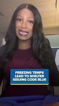 Happy Veterans Day! Temperatures have dropped drastically, prompting Code Blue