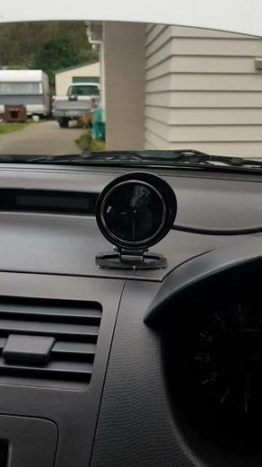 Installed working rpm gauge