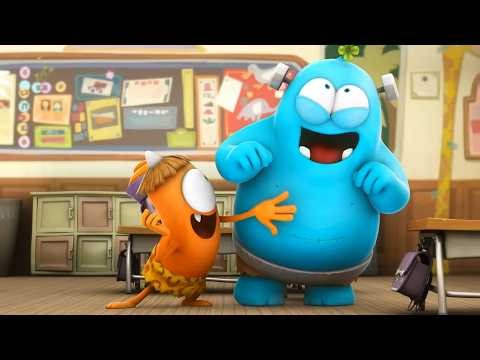 Spookiz's Day in School | Spookiz | Halloween Cartoons | Monster Cartoons For Kids
