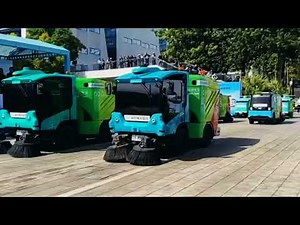 China Unveils a Full Parade of Street-Cleaning Robots — From Mini Units to Giant Autonomous Machines