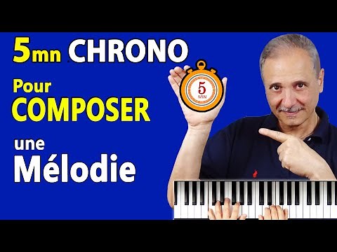 How to compose a melody on the piano in 5 minutes (FREE PIANO TUTORIAL)