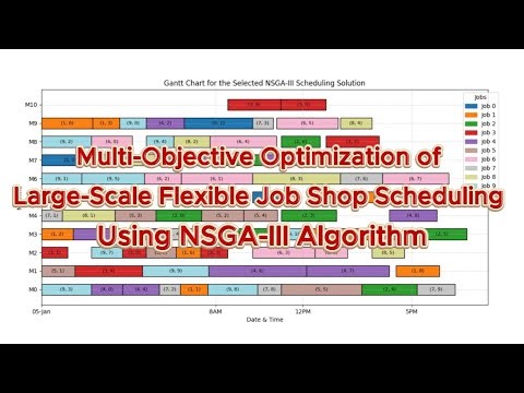 Multi-Objective Optimization of Large-Scale Flexible Job Shop Scheduling Using NSGA-III