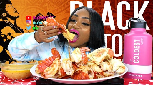 Lobster feast with extra butter dip galore