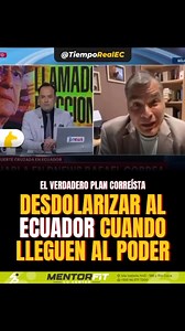 🚨 #ATENCIÓN || ➡️ Rafael Correa, en mayo de 2023, fuera del contexto de campañas electorales, ofreció un análisis técnico sobre la dolarización en Ecuador. ↩️ En la entrevista con DW News, el dirigente de la @RC5Oficial revela lo que sería el verdadero plan del correísmo si llegan al poder. 💰 Advirtió que, una vez que se agote el petróleo, “se evidenciarán los serios problemas que conlleva la dolarización”. 🤯 Señaló que el único aspecto positivo ha sido el control de la inflación, pero destac