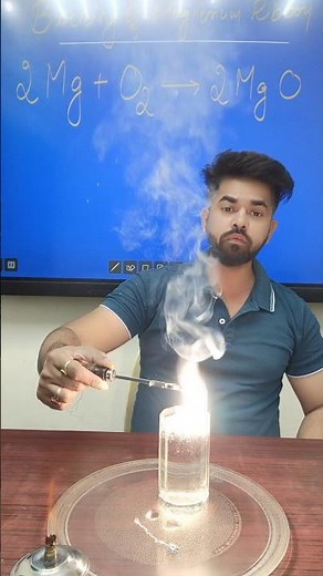 Magnesium Ribbon Burns Like a Star! 🌟 | Amazing Science Experiment