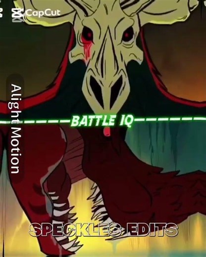 Mutated krog vs alpha T. rex #edit #genndytartakovsky #adultswim #primal