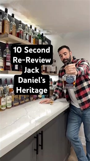 Jack Daniel’s Heritage. 10 Second Re-Review. #whiskyinthe6 #jackdaniels