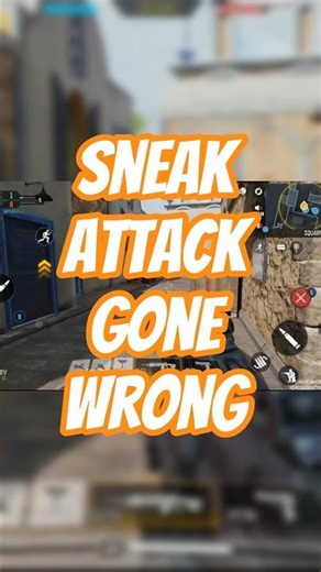 Sneak Attack Gone wrong l #codm #unknownplayer9208