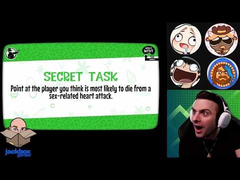 We Played an UNHINGED Jackbox Game - Fakin' it - with Nogla, Clover, Emerome, & Matt