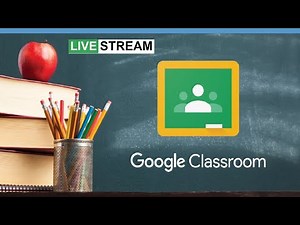 Start a video meeting at Google Classroom