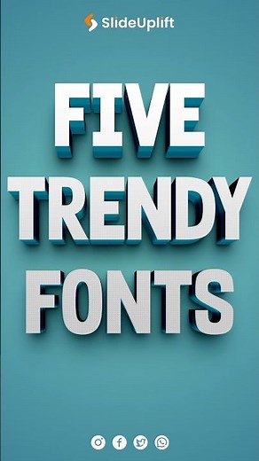 2025’s Top 5 Trending Fonts That Will Make Your Presentations POP! #shorts