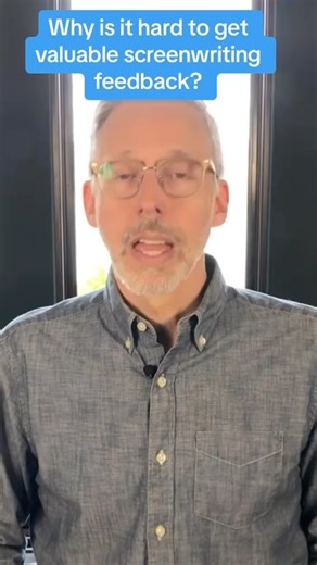 2.3K views · 75 reactions | Why is it hard to get good feedback on your script? #screenwriting #writingadvice | Michael Jamin | Facebook