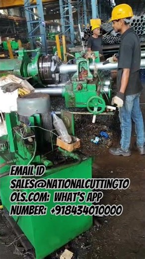 Pipe Thread Cutting Machine with Hydraulic Clamping for Pipe Threading Production Line