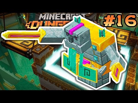TEMPEST GOLEM BOSS !!! | Minecraft Dungeons Lets Play #16