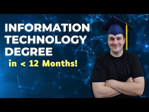 How To Get Your Information Technology Degree In Under A Year... Step by Step Process Revealed!