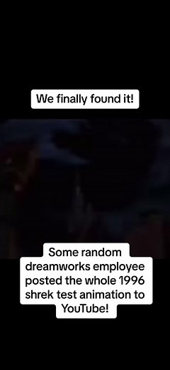 #lostmedia #shrek1996 Finally been found! | shrek