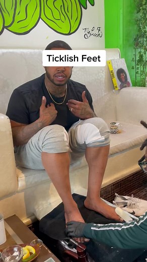Ticklish Feet Pedicure Workout