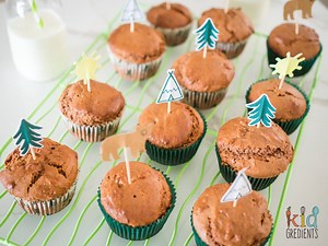 Milo muffins, one bowl and kids love them!