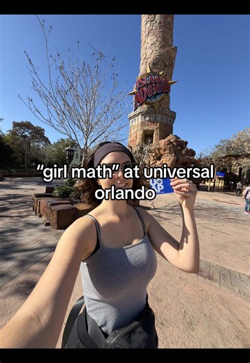 Understanding 'Girl Math' at Universal Orlando