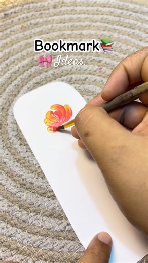 Bookmark ideas📚how to draw a beautiful bookmark#bookmarkideas #bookmark #shortsfeed #painting#short
