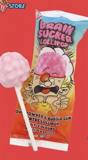 Giant Brain Pop Lollipop: A Unique Candy Experience