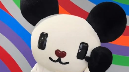 朝日电视台 吉祥物Go酱 跳加布舞