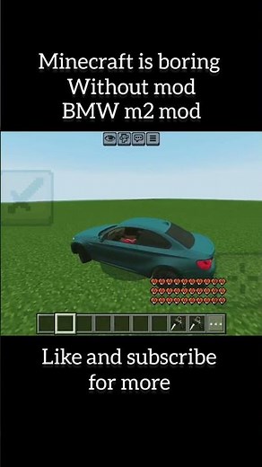 minecraft BMW mod