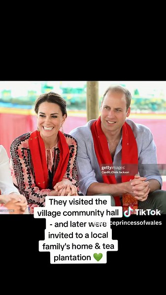 The sweet reason why Princess Catherine received a warm hug from a local in Panbari Village in Assam, during her and Prince William's visit to India in 2016 🥰 ❤🇮🇳 #princeandprincessofwales #princess #princesscatherine #princessofwales #katemiddleton #princewilliam #royal #royalfamily #humanity #bollywoodsong #india #indiantiktok #hug