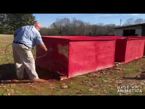 How we build our farrowing pens