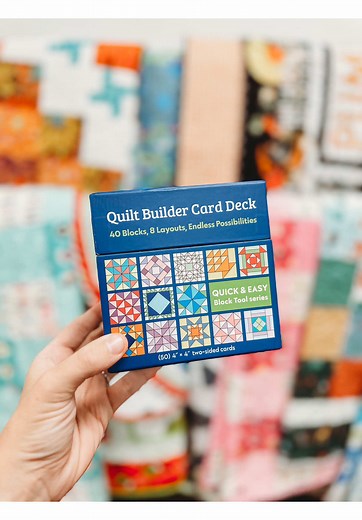 Need some fresh inspiration for your next quilt? 🎨🧵 The Quilt Builder Card Deck is here to spark creativity! With 40 quilt block patterns and endless combinations, this deck makes designing your own quilt a breeze. Perfect for beginners and seasoned quilters alike, each card includes measurements and instructions—just mix, match, and build your dream quilt! 💫 What will you create with yours? #QuiltBuilderDeck #QuiltingInspiration #MyFavoriteQuiltStore