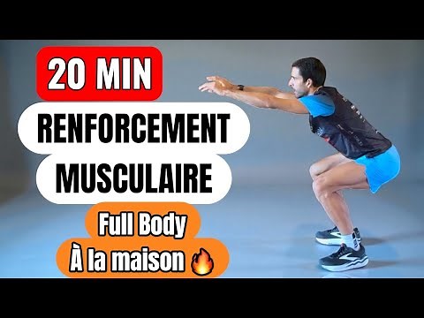 LA meilleure séance de Renfo musculaire de 20MIN, Full body à la maison 💪