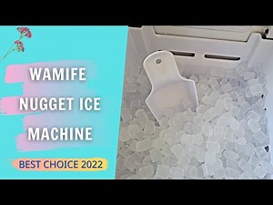 Wamife Nugget Countertop Ice Maker Review & User Manual | Nugget Ice Machine for Home/Kitchen
