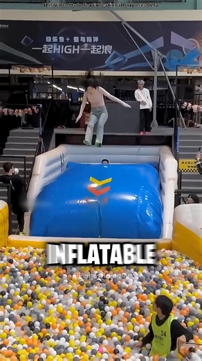 4.8K views | Never Let This Happen at a Trampoline Park  (She Got...