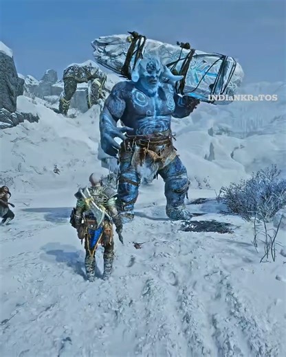 192K views · 2.1K reactions | Kratos Finish The Blue Giant Very Quick #fblifestyle | I N D I a N K R a T O S | Facebook