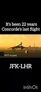 concorde's last flight