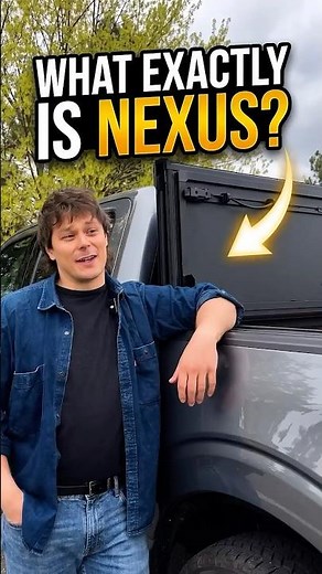 Flip-Up Tonneau Cover That Holds Itself Up — No Prop Rods