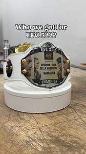 Who you got winning the championship fights? #ufc322 #mma #ufc | Undisputed Belts