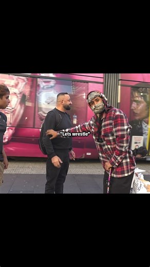 A WRESTLE WANTED TO WRESTLE UNCLE CALI