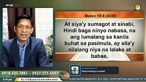 TOTOO BANG MAY UNANG TAONG NILIKHA MALIBAN KINA ADAN AT EVA AT TOTOO BA ANG PRE-ADAMITE THEORY? | March 24, 2025 | | Pag-aralan Natin