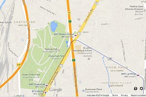 Bullets hit two men driving car near Lat Phrao | Coconuts